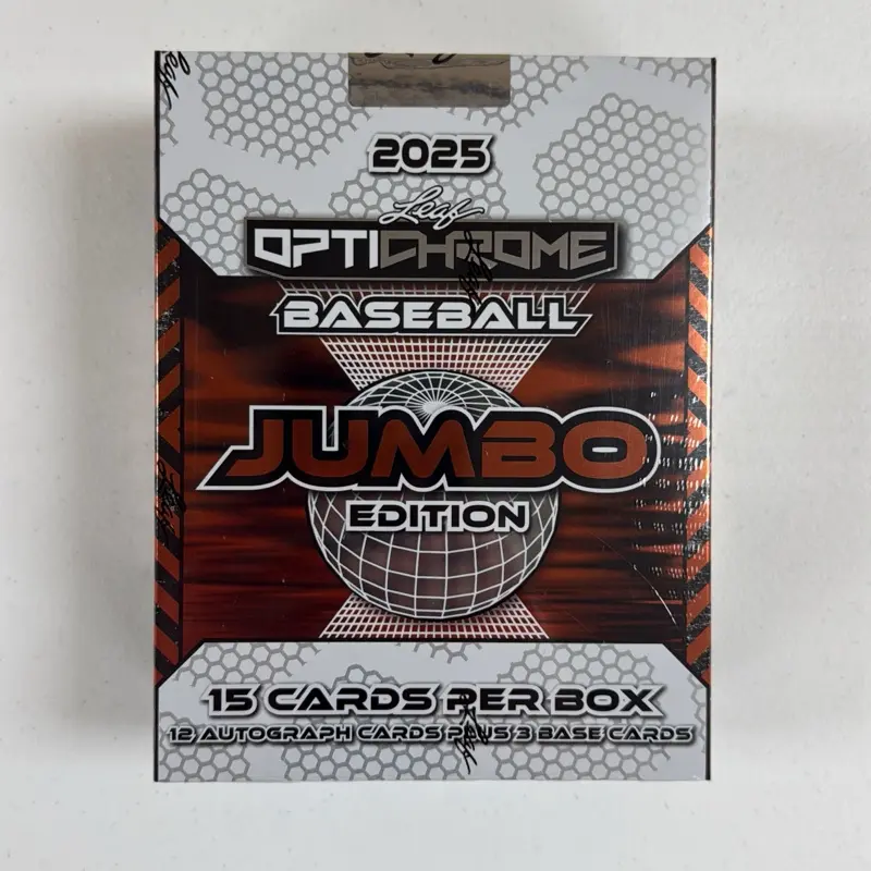 2025 Leaf Optichrome Baseball Jumbo Hobby Box
