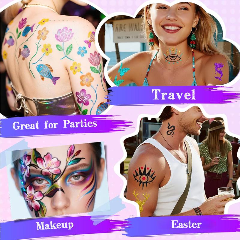Body Art Tattoo Pen Dual Tip 10 Colors with GOLD SILVER Temporary Tattoo Markers Skin Pen Body Markers Skin Marker Face Paint Teen Girl Gifts Trendy Stuff Teenager and Adults