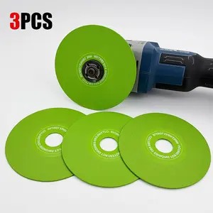 Ultra-Thin Glass Cutting Disc 3pcs 115mm 22.23Diameter Of holeRock Plate Flat Grinding Disc Tile CeramicMarble Trimming 45 Chamfering Sanding SawBlade Extra Wide Fine Saw Blade granite inch diamond cutting disc blade for metal tile  wood disco decorte