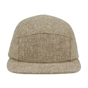 Urban Weave Textured 5 Panel Hat Camp Cap | Minimalist Streetwear Hat | HatPhile