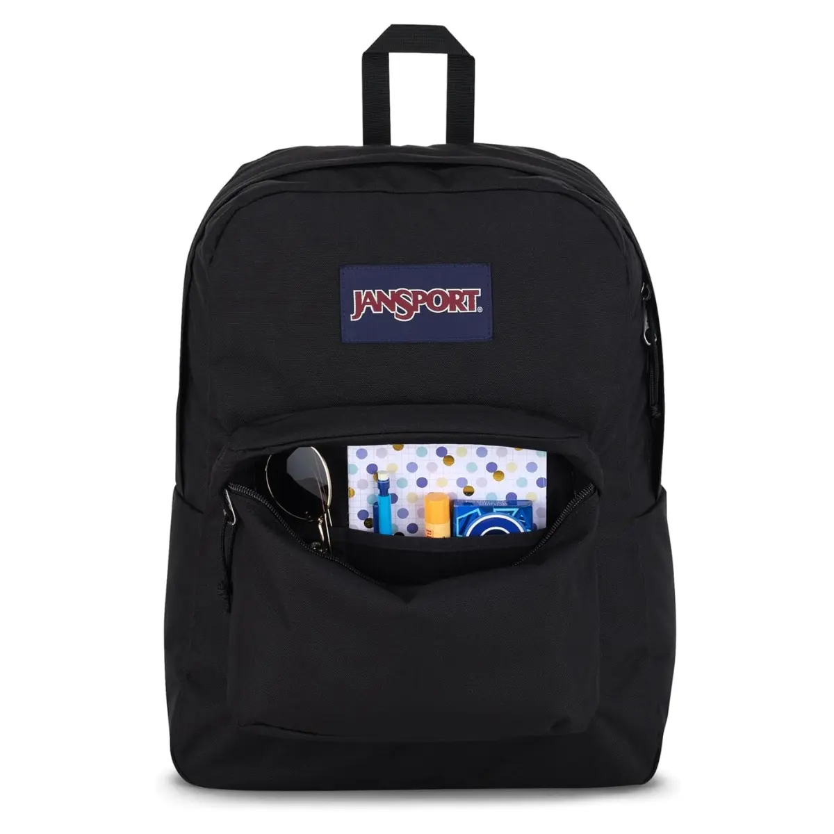 JanSport SuperBreak One Backpack – Lightweight & Durable Bookbag, Backpacks Boys, Large Main Compartment, Front Organizer Pocket, Premium School Backpack, Black