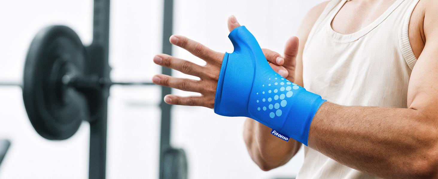 Fitomo Wrist Ice Pack Wrap Couple Set Wearable icepack-Experience Hot & Cold Compression Therapy enhanced by 3D Cooling Tech – a Reusable Wrap for Soothing Sore Wrists, Reducing Swelling & Daily Comfort Fitomo Wrist Ice Pack Wrap Couple Set Wearable icepack-Experience Hot & Cold Compression Therapy enhanced by 3D Cooling Tech – a Reusable Wrap for Soothing Sore Wrists, Reducing Swelling & Daily Comfort