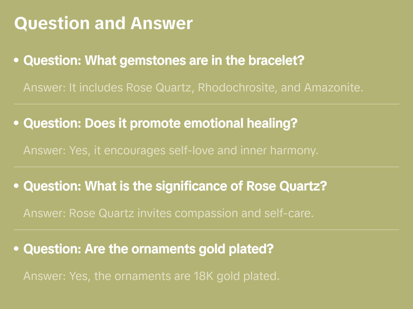 Rubiana Bracelet Rubiana Bracelet