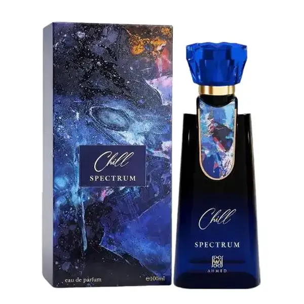 Ahmed Al Maghribi Spectrum Chill For Men 3.4 Oz Extrait De Parfum Spray - New Launch