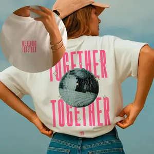 [Sale Up To 30%] We Belong Together Tshirt, Together Together, Disco Groovy Retro Tshirt, KATT tee, Gift for fan