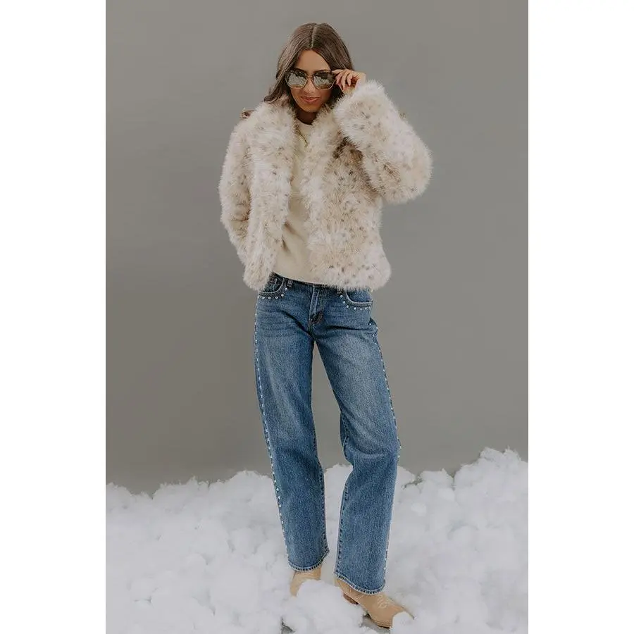 JUST USA Ava Low Rise Studded Jeans