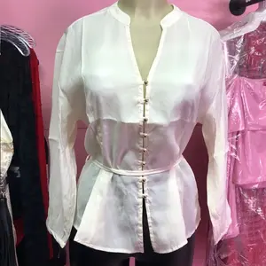 Ivory Button Blouse