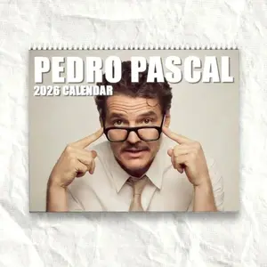 Pedro 2026 Wall Calendars, Pascal Din Djarin, Oberyn Martell, Maxwell Lord Monthly Calendar Glossy, Movie Gift For Fans, Gift For Family, Perfect Present, Home And Office Decor 45993 33