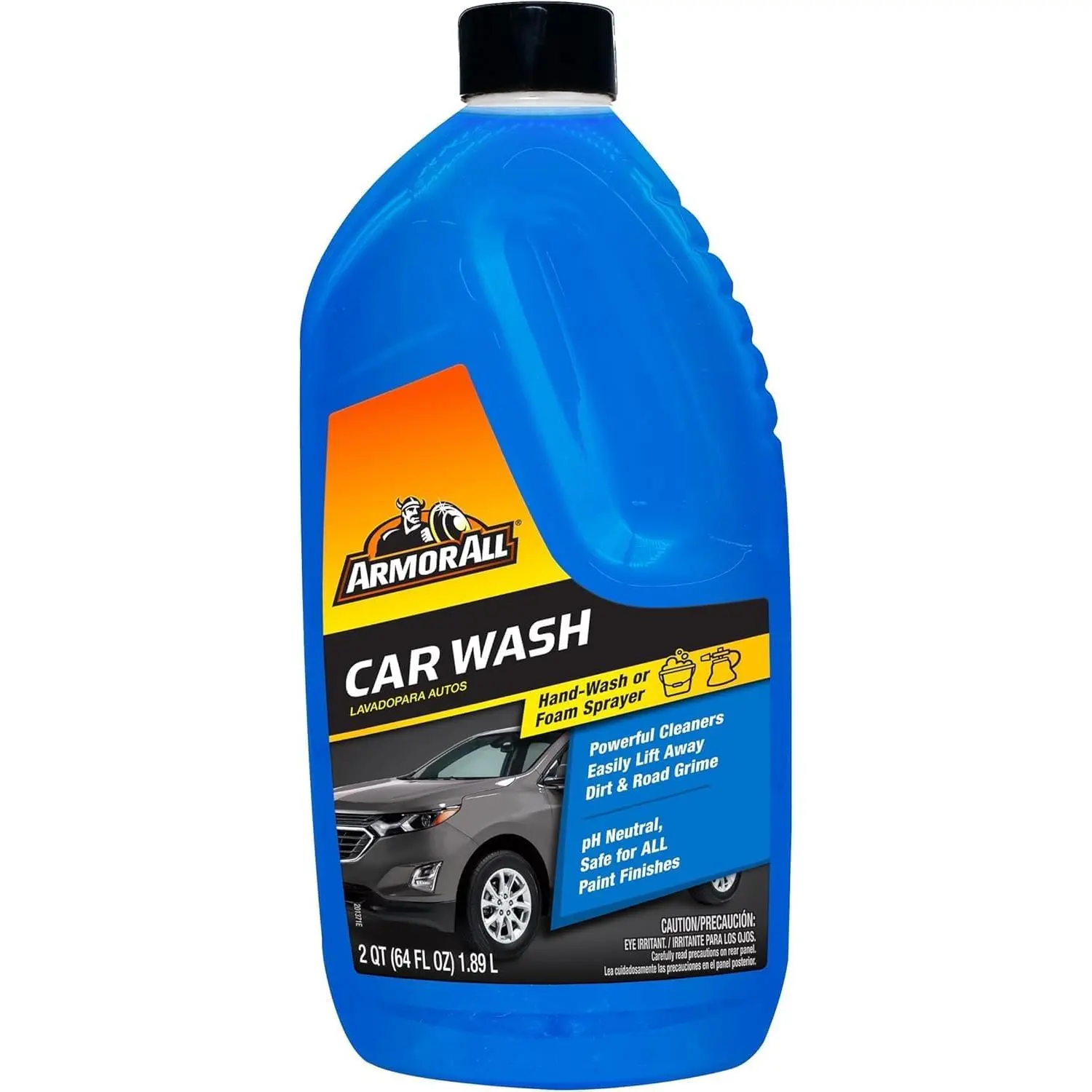 Car Wash Soap, 64 fl oz (Pack of 1) 1.89l Liquid Automotive & Motorcycle Cleaner with Hydrating Agents, Gentle on Exteriors, Enables Paint Cleaning, Dirt Removal & Bird Dropping Elimination