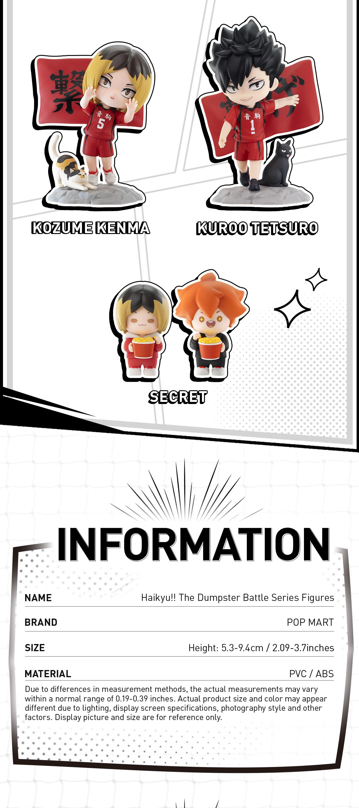 POP MART Haikyu!! The Dumpster Battle Series Figures