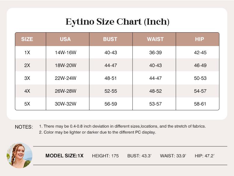 Eytino Plus Size Tops for Women Summer Lace Short Sleeve Crewneck Loose Casual Blouse Tunic T Shirts(1X-5X)
