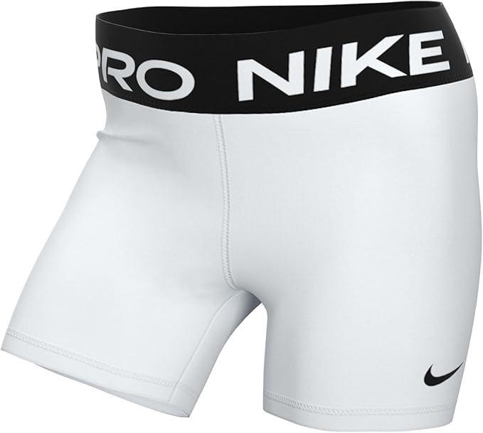 Nike Women's Nike Pro 365 3" White Compression Short Large