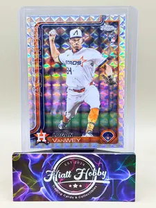 2025 Topps Chrome Update - Logan VanWey #USC-141 - Geometric Refractor (RC)