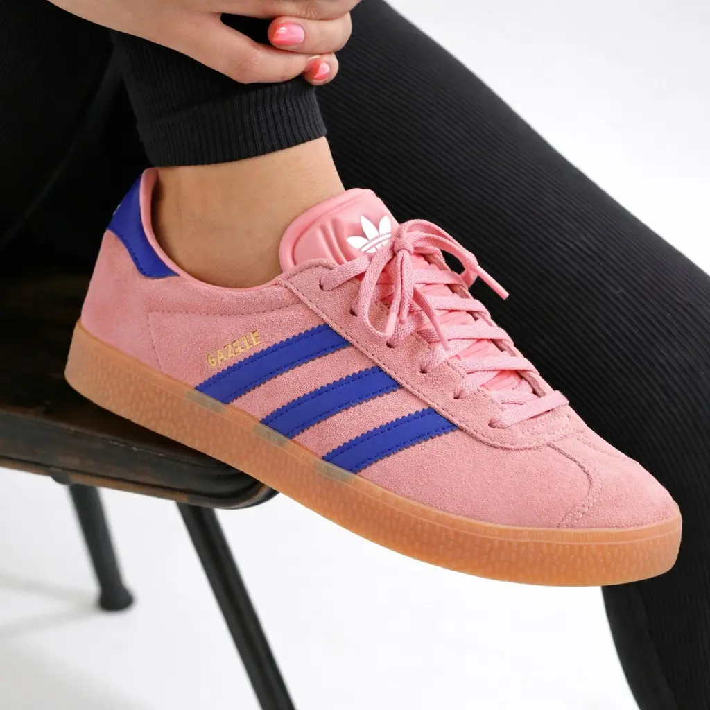 Adidas Gazelle J 'Semi Pink Spark Lucid Blue' IG9153 GS & Women's Fashion Sneaker New - TikTok Shop Adidas Gazelle J 'Semi Pink Spark Lucid Blue' IG9153 GS & Women's Fashion Sneaker New - TikTok Shop