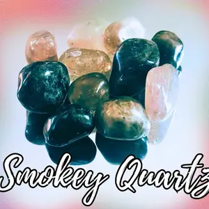 Natural Smokey Quartz Crystal – Grounding • Protection • Emotional Release