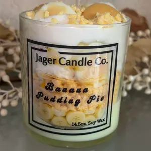 Banana Puddin Pie Candle