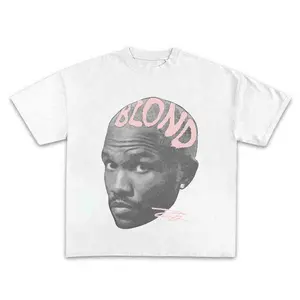 Frankkk Blond Pink Shirt Rap Tee Gift For Fans Rap Music Y2K Oversized Streetwear 100% Cotton Unisex Classic Fit - Clothes
