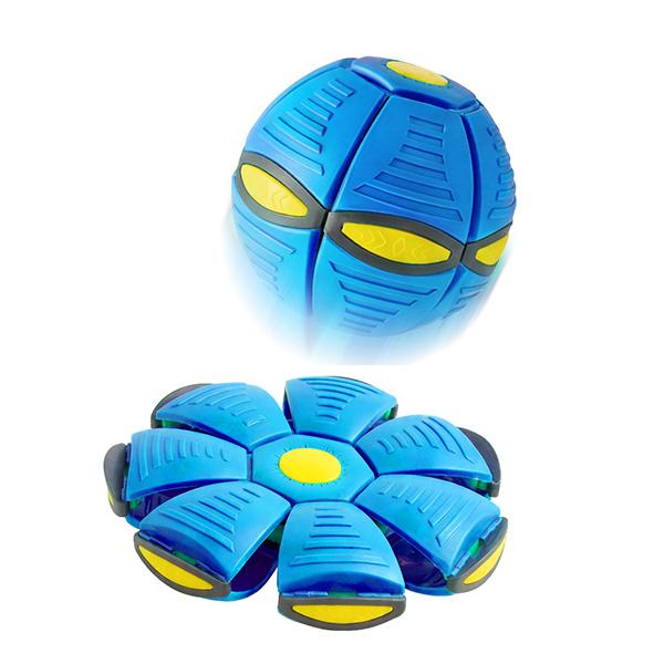 CHERMORY Random 3-Piece Magic Flying Saucer Ball Set - Magic Metaball - Best Outdoor Toy for Kids, Foldable Magic Flying Saucer Ball, Sensory Decompression Toy for Boys and Girls, Interactive Metaball