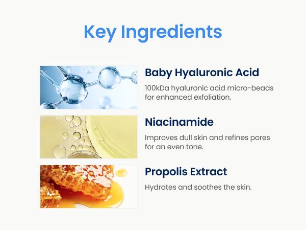 Honey Niacinamide Serum for Sensitive, Acne-prone Skin - Propolis Rescue Repair Ampule with IP-BHA, Soothing, Hydrating, Minimizing Pores, Anti-Redness, Brightening, Korean Skincare for Radiant, Even-Toned Complexion (1.65 fl.oz)