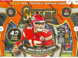2025 Panini Select Football Mega Box