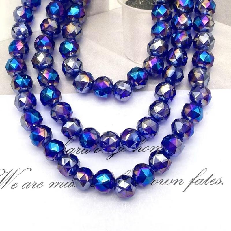 【 C006】 DIY Crystal Beads AB Color Faceted Teardrop & Rondelle Gemstone Loose Beads Bulk for Jewelry Making Necklace Bracelet Earring Kit