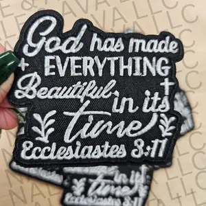 God Has Made Everything Beautiful Hat Patch (3 Patches)