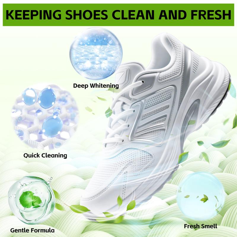 Shoe Cleaning Kit – Premium Sneaker Cleaner & Shoe Care Set for Leather, Suede, Canvas, Mesh & More