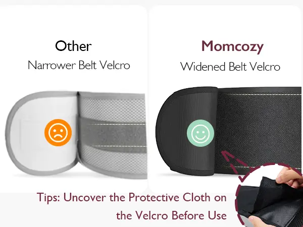 Product Introduction of Momcozy Hip Seat Baby Carrier, Adjustable Ergonomic Carrier with Various Pockets for Newborns & Toddlers up to 45lbs Portable Mother Mom Gift Convenient Travel Gifts wild  bird back baby baby carriers Ergonomic Baby Carrier with Hip Seat 7