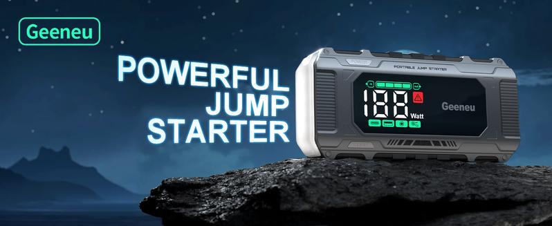 Car Jump Starter Power Pack 10000A Peak with PD 18W Fast Charging, Battery Jumper Starter Portable 12V Car Battery Charger Jump Box Booster Pack (All Gas/10L Diesel),Large Screen,150W DC, Lights