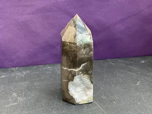 Natural Volcano Agate point