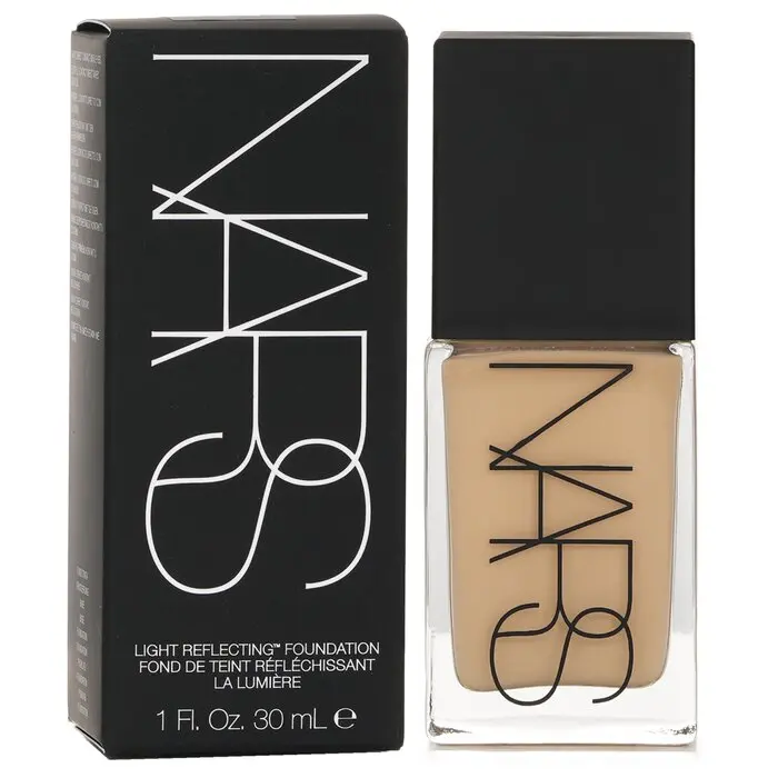 NARS Light Reflecting Liquid Face Foundation - Gobi (Light 3), Sensitive Skin-Friendly, Buildable Coverage Makeup, Cosmetic
