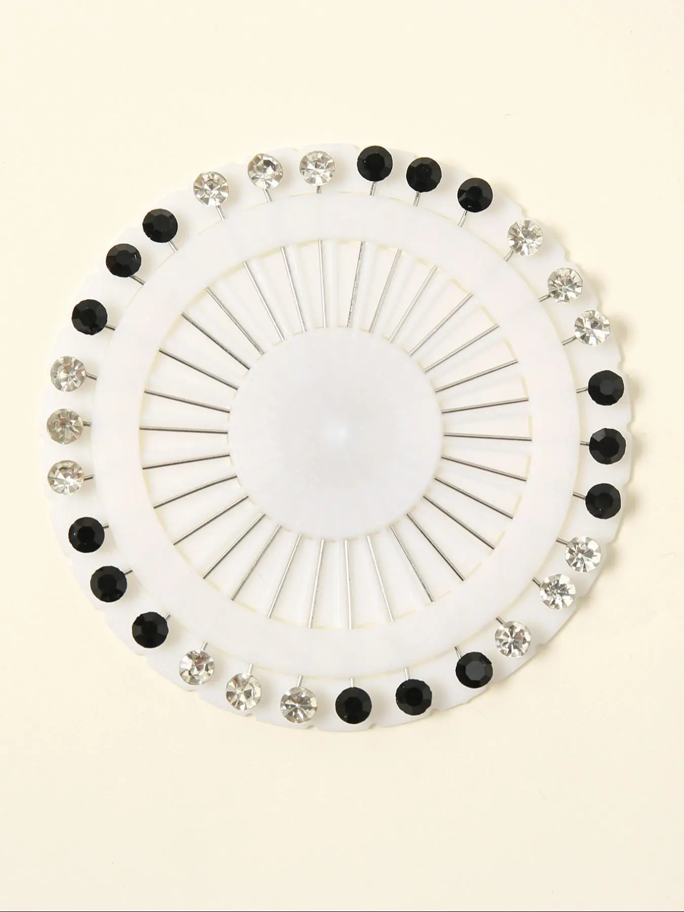 Rhinestone Decorated Hijab Pin, Fashionable Hijab Accessories for Women & Girls, Trendy All-match & Exquisite Hijab Accessories for Birthday Gift