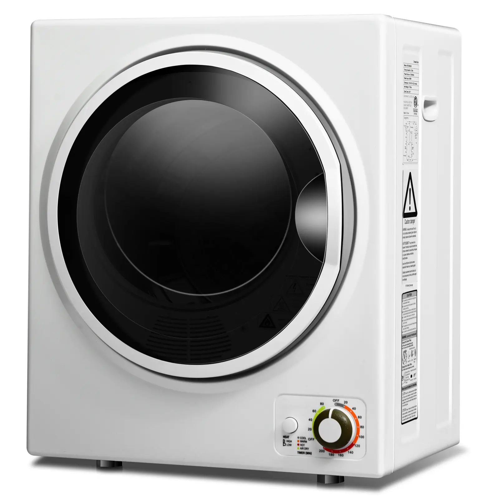 COSTWAY - Portable Dryer with 4 Automatic Drying Mode