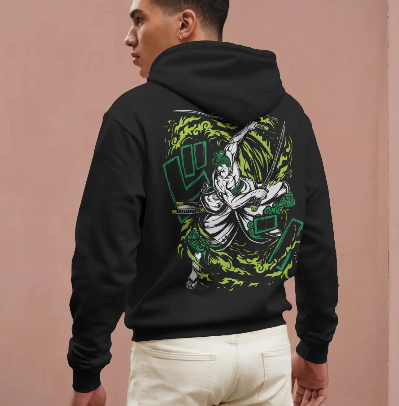 Roronoa Zoro Pirate Hunter Hoodie | Anime Straw Hat Crew