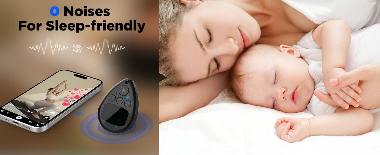 Bluetooth Screen Tapper Auto Clicker for TikTok App - Wireless Touchpad Remote Phone Tapper for iPhone & Android，Dual Device S1/S2, 2-Speed Silent Clicker