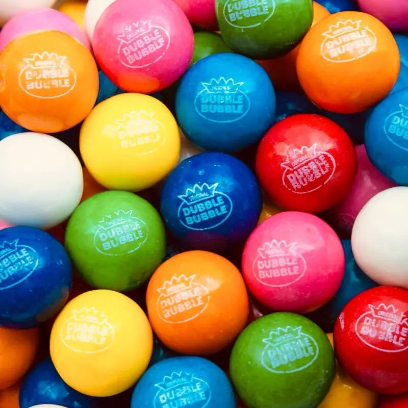 Dubble Bubble Original 24mm Gumballs - 1 Pound