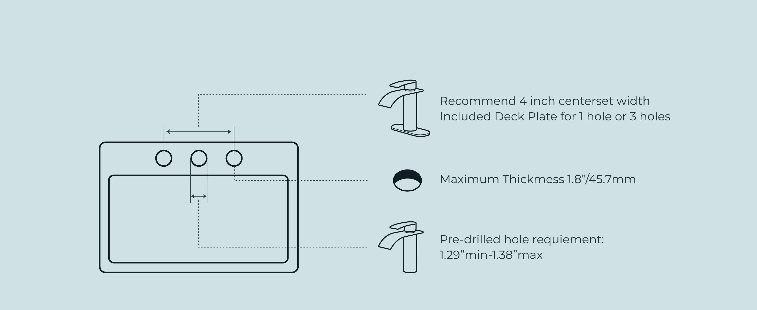 FORIOUS Bathroom Faucet with Metal Pop up Drain Waterfall Bathroom Toilet Sink Faucet Single Handle Stainless Steel Basin Sink Faucet Water Tap