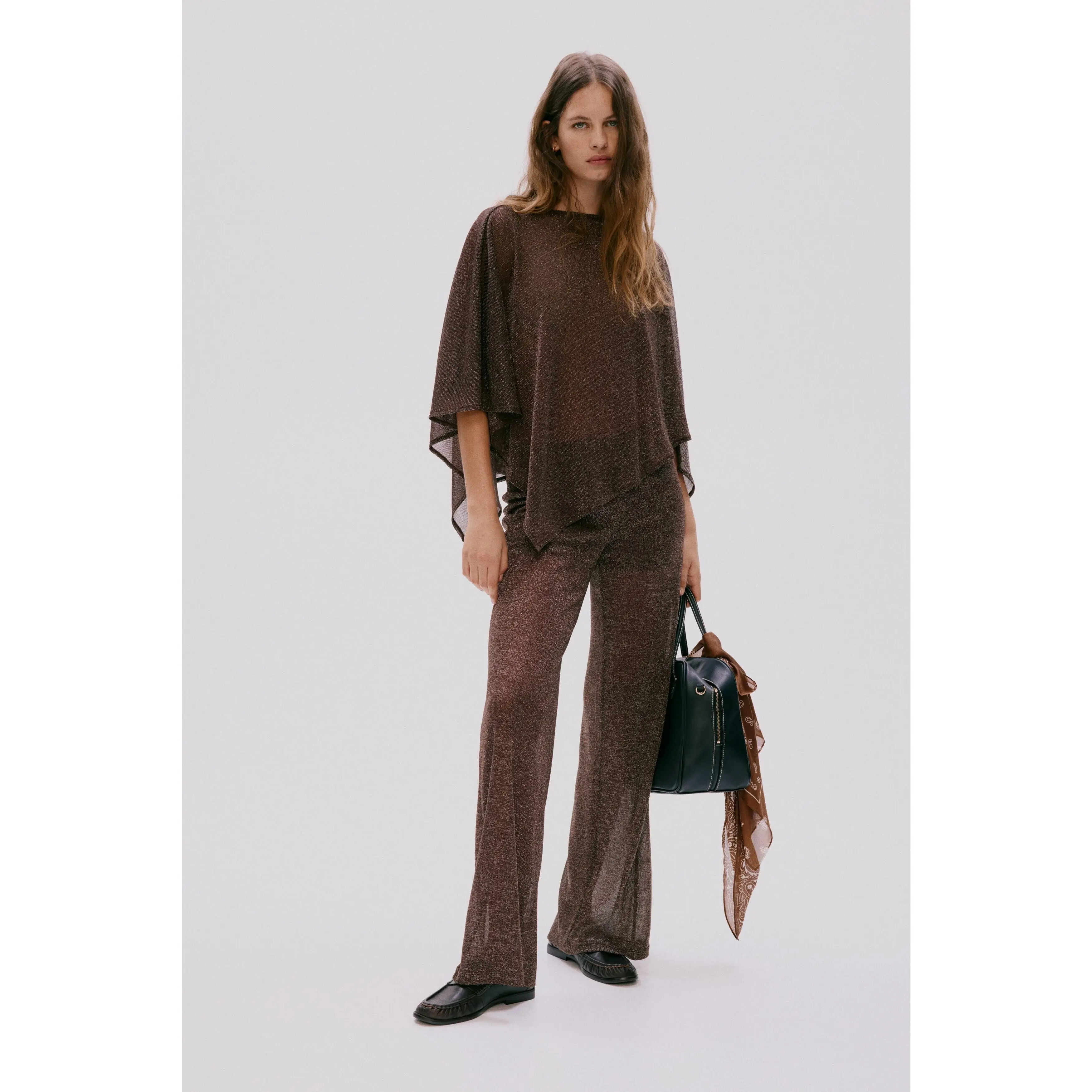 H&M Glittery trousers