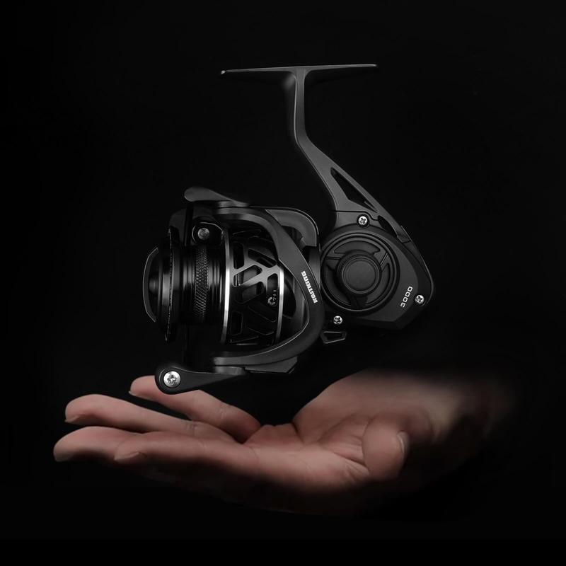 KastKing Zephyr Spinning Reel,/Ice Fishing,7+1/6+1BB Smooth Powerful Fishing Reel, Fresh & Saltwater Fishing Reel, Oversized Stainless Steel Main