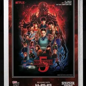 2025 Stranger Things Topps NOW Card STRA - PR: 128816