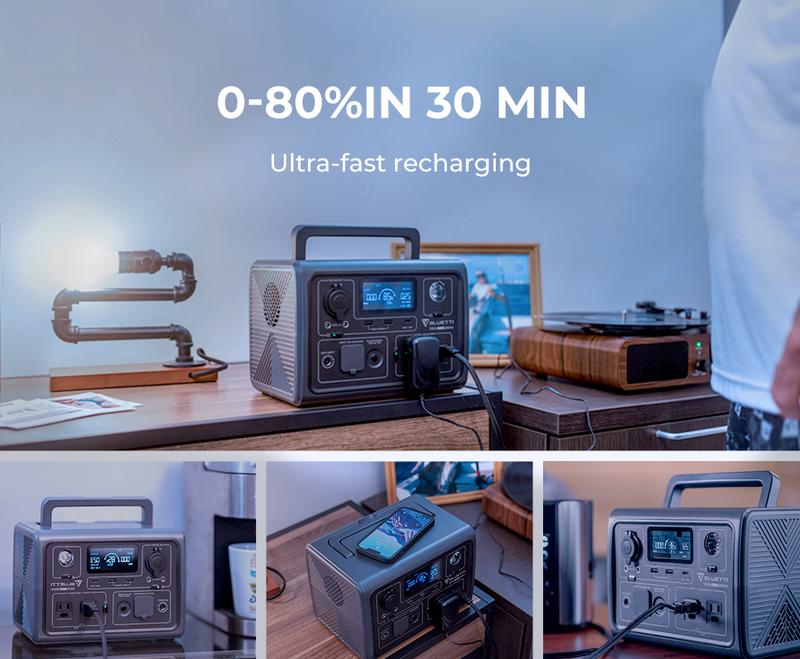 BLUETTI EB3A Portable Generator,600W Solar Generator, 268Wh LiFePO4 Power Station for Camping, Home Use, Emergency BLUETTI EB3A Portable Generator,600W Solar Generator, 268Wh LiFePO4 Power Station for Camping, Home Use, Emergency
