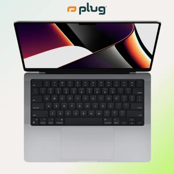 Refurbished MacBook Pro M1 Pro 512GB (14-Inch) 8-Core CPU 14-Core GPU - Good Condition with 1-Year Warranty by Plug