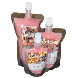 Selected Scent Champagne Toast Squeezable Wax Melt - Festive Sweet Bubbly Scent for Home - Easy-to-Use Cap - All-Natural Ingredients - Long-Lasting Fragrance - Perfect for Bedrooms Living Rooms & Bathrooms