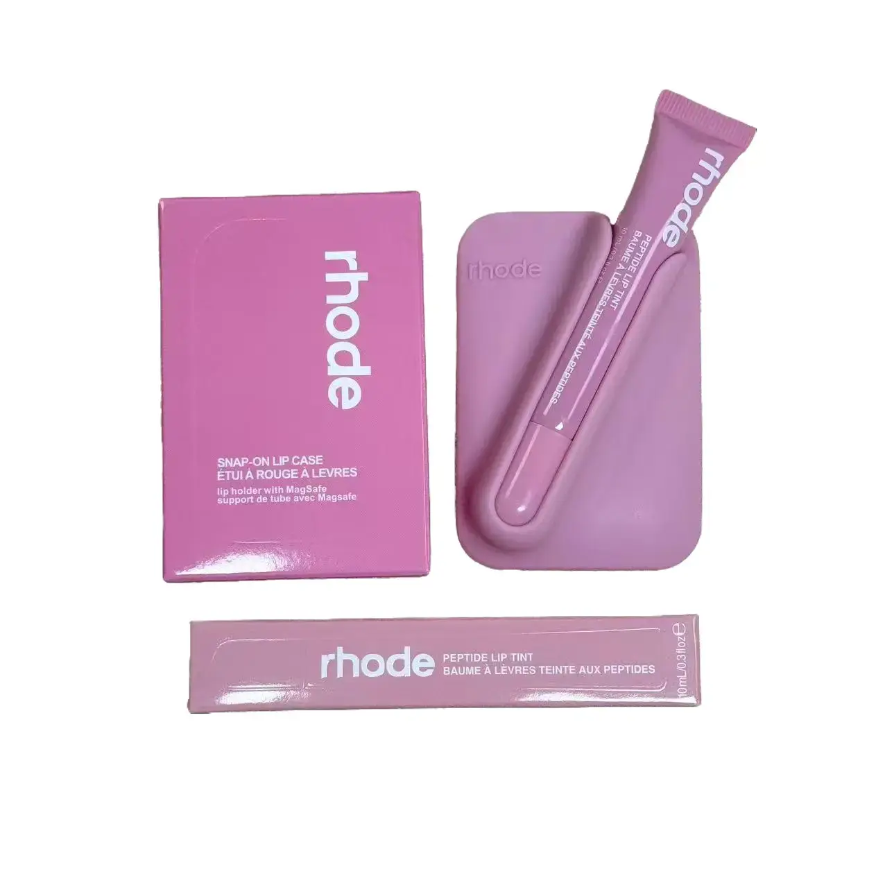 Rhode Reptide Lip-Tint Silicon Phone Case for iPhone 17 Pro Max 16 15 14 13 12 11 - Protective Cover with Stylish Design
