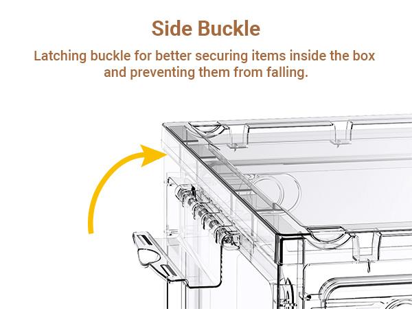 BROVIEW Clear Stackable Storage Bins Drawers, Open Front Large Plastic Storage Bins with Lids, Foldable Closet Organizers and Storage for Wardrobe Cabinets, Pantry, Makeup BROVIEW Clear Stackable Storage Bins Drawers, Open Front Large Plastic Storage Bins with Lids, Foldable Closet Organizers and Storage for Wardrobe Cabinets, Pantry, Makeup