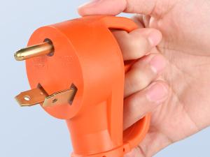 Nilight 30 Amp to 15 Amp RV Y Splitter Adapter Cord 30A Male Plug to Two 15A Female 110V Household Outlet NEMA TT-30P 5-15R Pure Copper STW 10 AWG Cable for RV Camper Generator extension