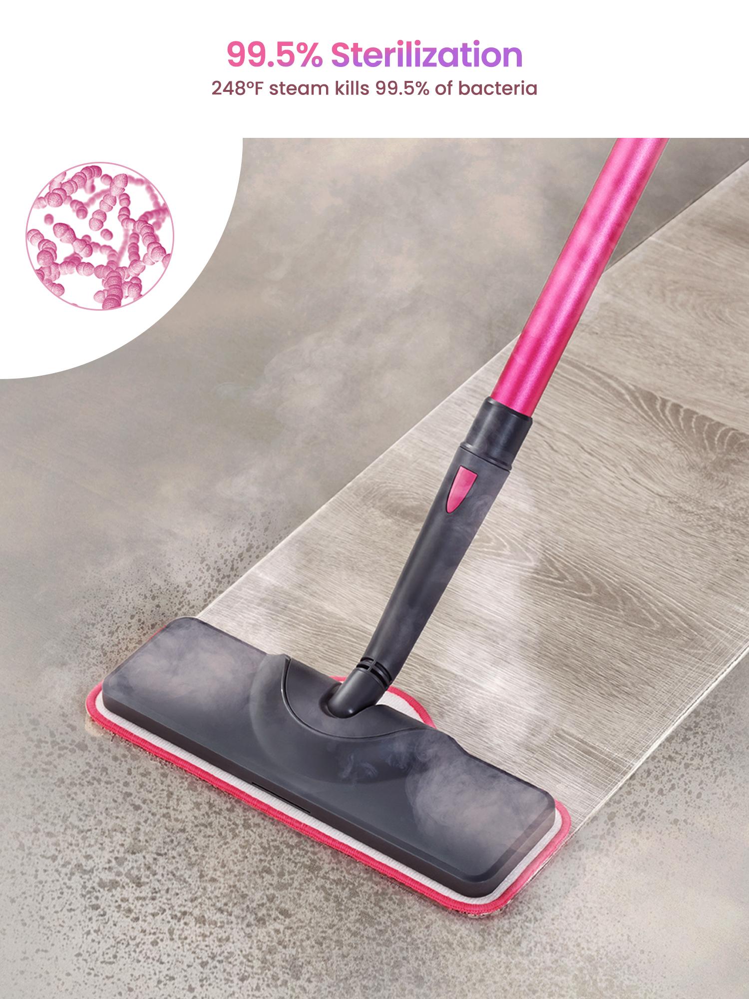 Schenley 18-in-1 Steam Mop with Detachable Handheld Steamer for Walls, Floors, Tiles, Tackles Grease & Sticky Messes, Includes Multiple Accessories Cleaning Tools Cleaning Set