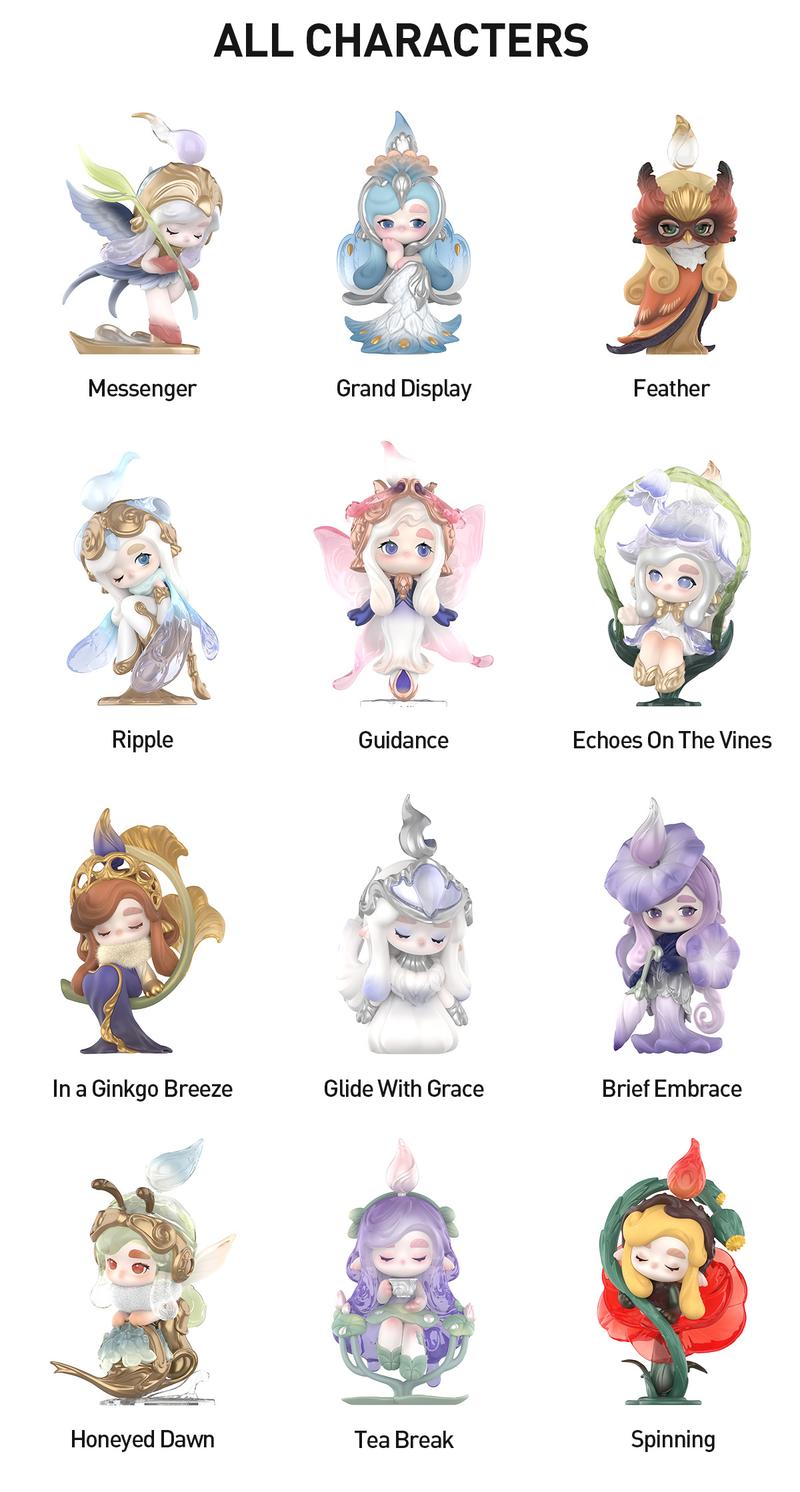 POP MART CHAKA Luminous Reverie Series Figures