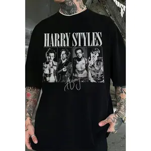 Harry Styles Inspired Vintage Tour Shirt 2026, Retro Pop Concert Graphic Tee, Music Fan Shirt, Disco Era Aesthetic T Shirt, Unisex Streetwear Tee Gift for Fans