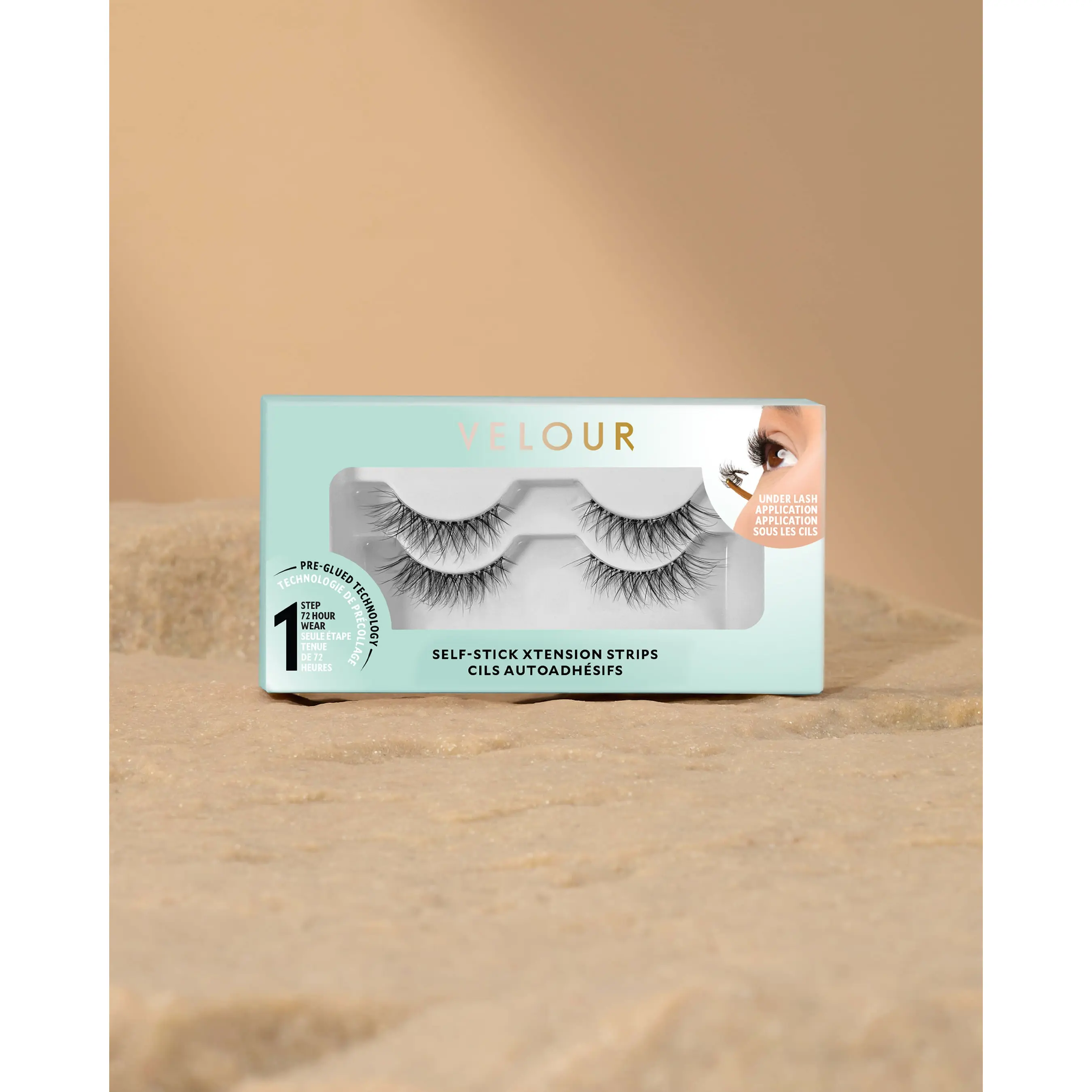 Flared & Flirty Self-Stick Lash Xtension Strips
